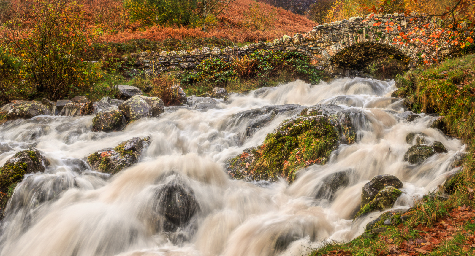 DOWNSTREAM FROM ASHNESS BRIDGE